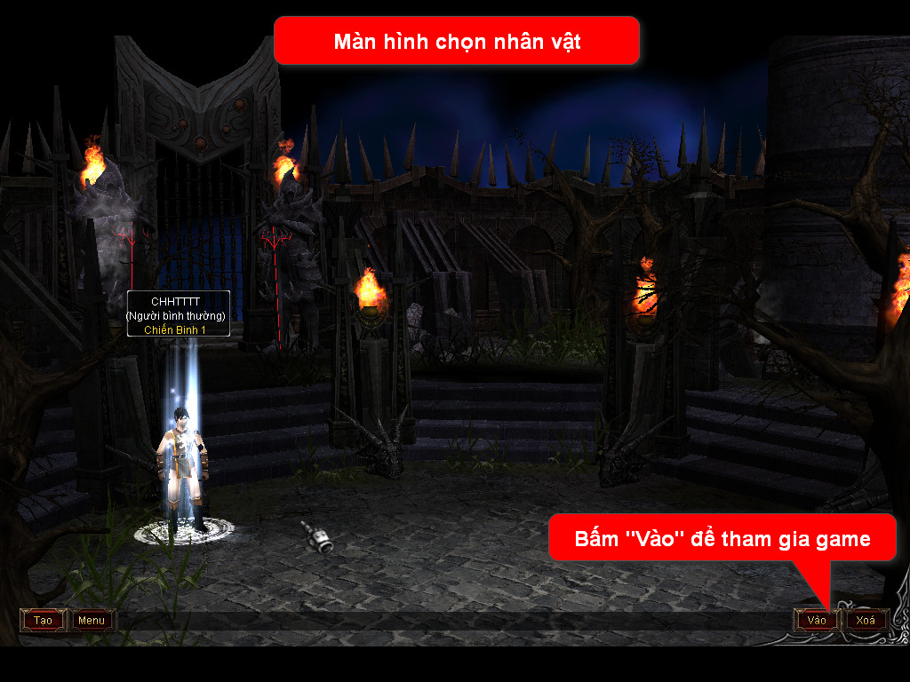 Chức năng chính của Game MU Bá Long Chức năng chính của Game MU Bá Long